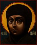 La imagen de la santa mártir Natalia