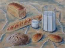 Bread and milk