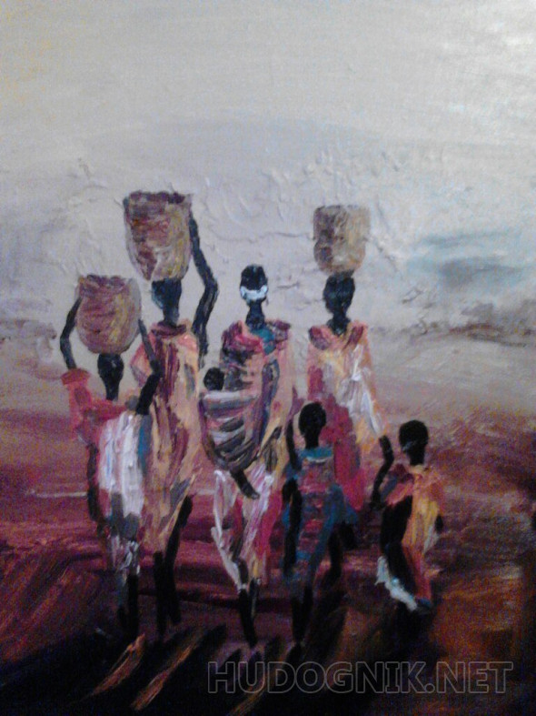 Картина Африка. Размеры: 50x60, Год: 2014, Цена: 7000 рублей Художник ...