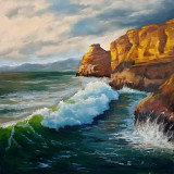 Rocky coast