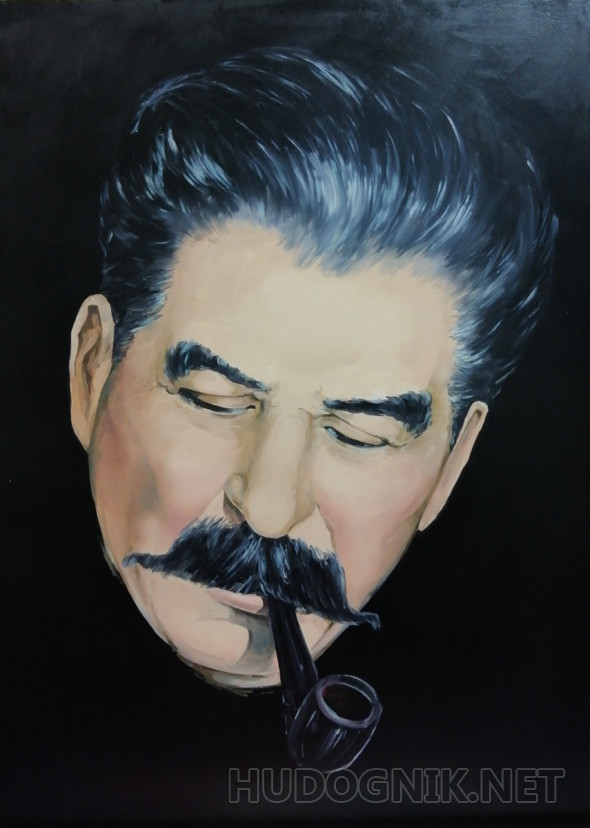 Картина Сталин. Размеры: 50x70, Год: 2021, Цена: 6000 рублей Художник ...