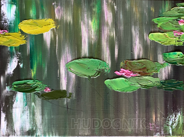 Картина Кувшинки. Размеры: 40x30, Год: 2021, Цена: 8000 рублей Художник ...