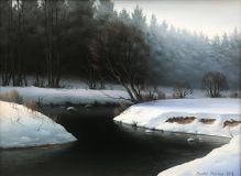 Winter. River