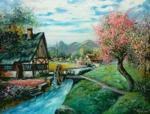 "In the spring at the mill"