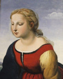 Copy of Raphael&#039;s painting &quot;The Beautiful Gardener&quot;