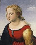 Copy of Raphael's painting "The Beautiful Gardener"