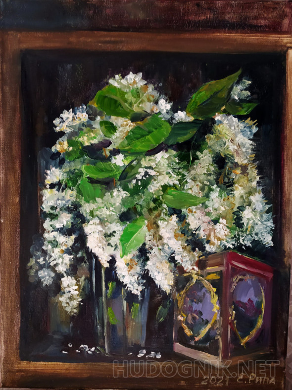 Картина Черемуха. Размеры: 30x40, Год: 2021, Цена: 5400 рублей Художник ...