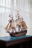 Models of sailing ships models, water surface