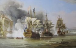 Copias de las pinturas marino de los temas principales artistas europeos 17-20 de los siglos.