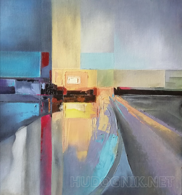 Pintura pintura pastosa pixelada. Tamaño: 35x33, Año: 2021, Precio: 70 ...