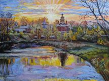 Evening in Suzdal