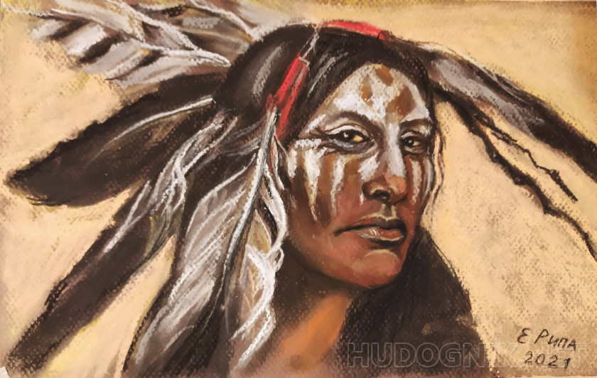 Портрет индейца