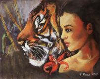 Her year (Girl and Tiger)