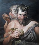 Dos sátiras. P. P. Rubens. Copia.