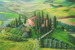 Based on the landscapes of Tuscany 2