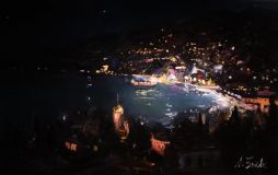 Yalta in the night