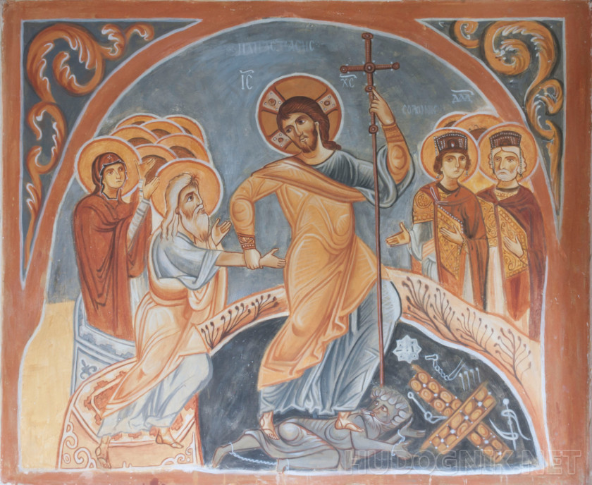 Копия композиции Воскресения Христова из Каранлык Килисе