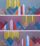 Cordillera Mountains ABC Abstraction Triptych