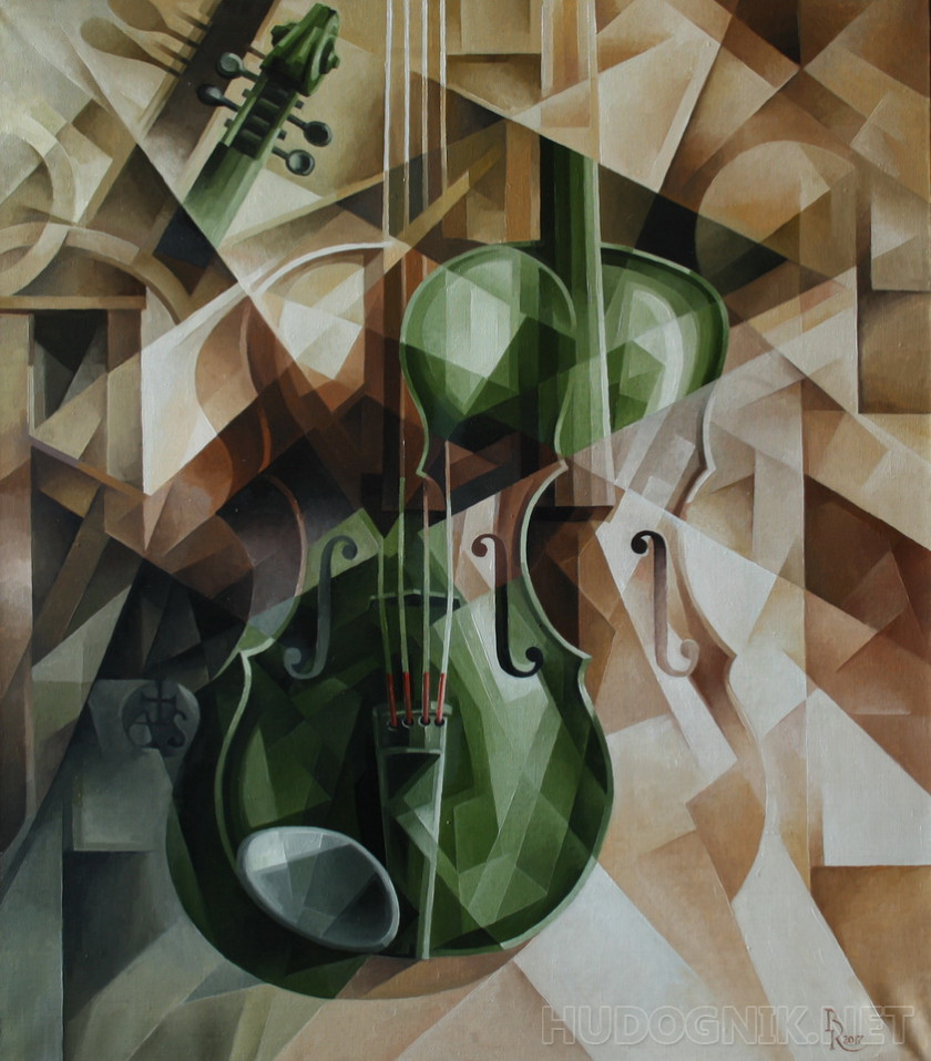 Зелёная скрипка. Пост-кубофутуризм