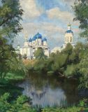 Вид на Свято-Боголюбский монастырь