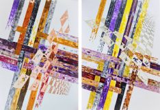 Matter and Space CD Diptych