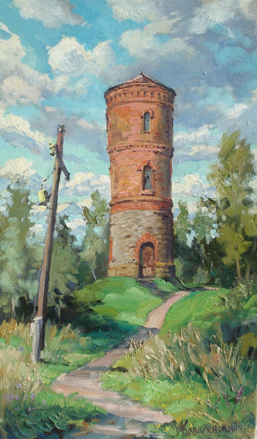 Водонапорная башня в Фирово