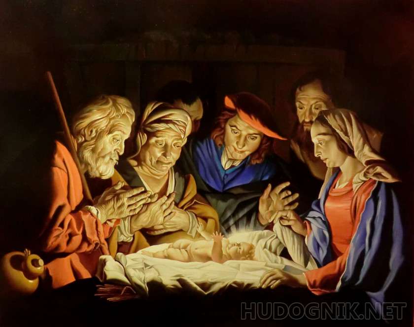 Adoration of the Shepherds (cop with Stom)