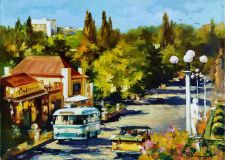 Картина Морской порт Сочи.. Размеры: 70x69, Год: 2019, Цена: 20000 ...