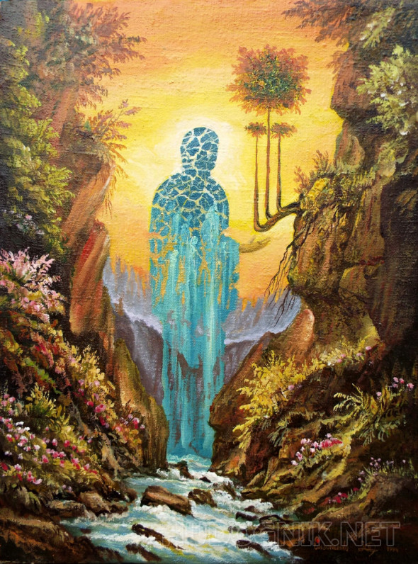 Картина Святая троица.. Размеры: 29x39, Год: 1993, Цена: 7500 рублей ...