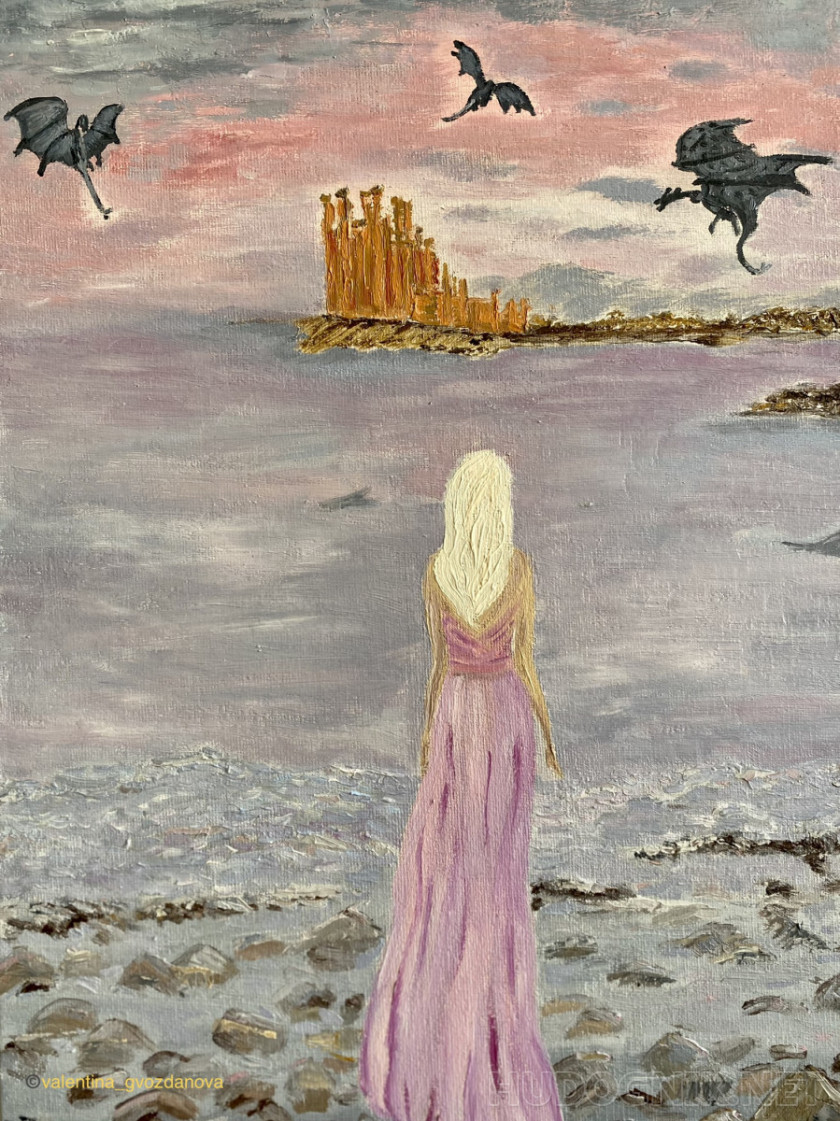 Daenerys and dragons. Game of Thrones