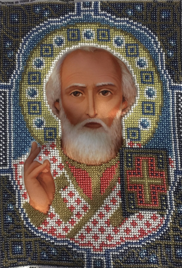 Картина Икона Николая Чудотворца. Размеры: 18x26, Год: 2022, Цена: 5000 ...