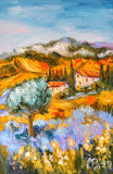 Summer landscape. Provence