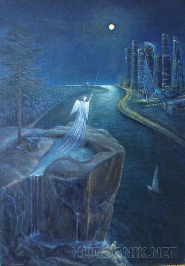 Картина Седьмой Ангел. Размеры: 70x100, Год: 1992, Цена: 15000 рублей ...