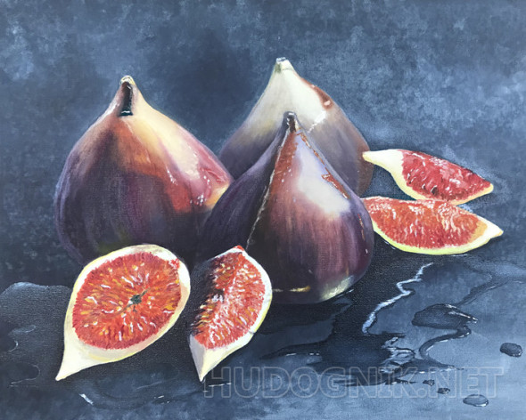 Картина Инжир. Размеры: 50x40, Год: 2018, Цена: 18000 рублей Художник ...