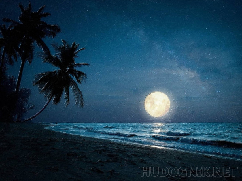 Ночь у моря