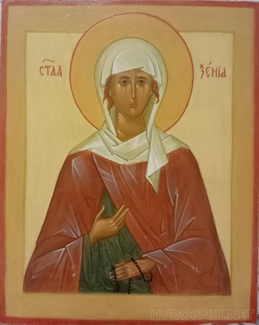 icon of St. Хenia of St. petersburg