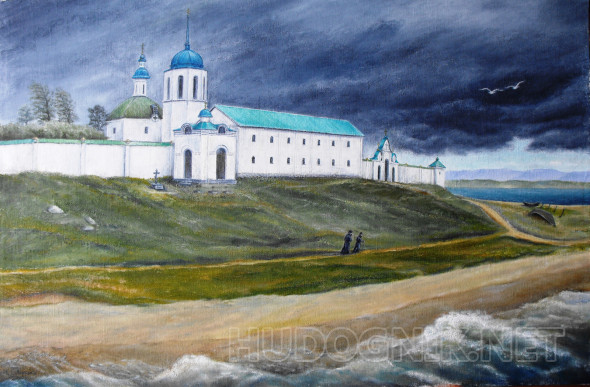 Картина Посольский монастырь. Размеры: 81x53, Год: 2022, Цена: 32000 ...