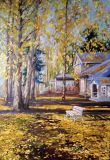Autumn gold at the artists' dacha