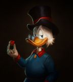 Scrooge McDuck con rubí