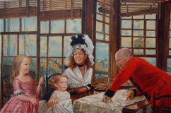 Retrato de la familia Nevrov