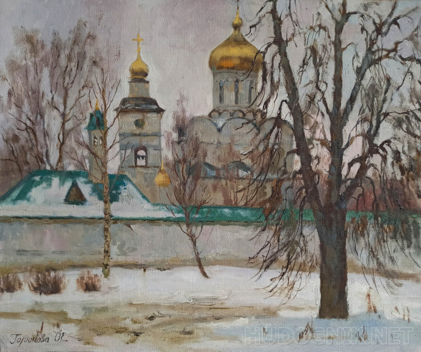 Борисоглебский монастырь зимой