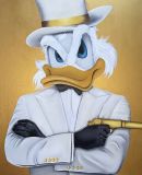 Scrooge McDuck in a suit