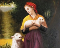 shepherdess lamb