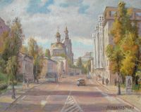 View of the church of Nikita the Great Martyr on Staraya Basmannaya