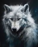 Portrait of a wolf