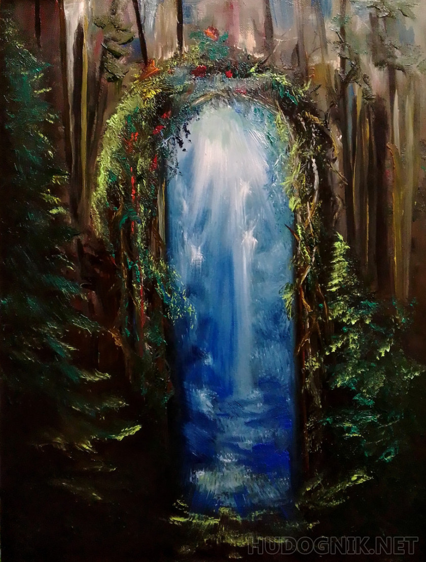 Картина Портал. Размеры: 30x40, Год: 2023, Цена: 6000 рублей Художник ...