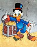 Scrooge con riqueza