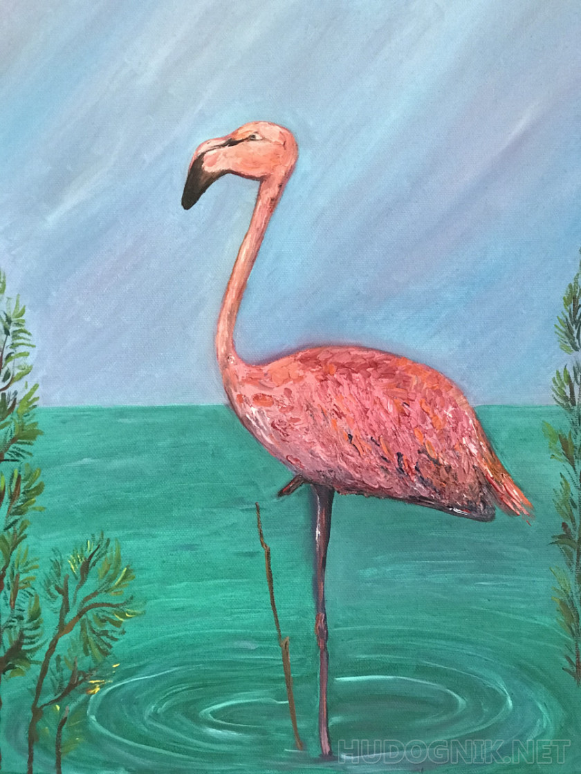pink flamingo