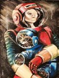 Woman in space