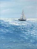 White sail